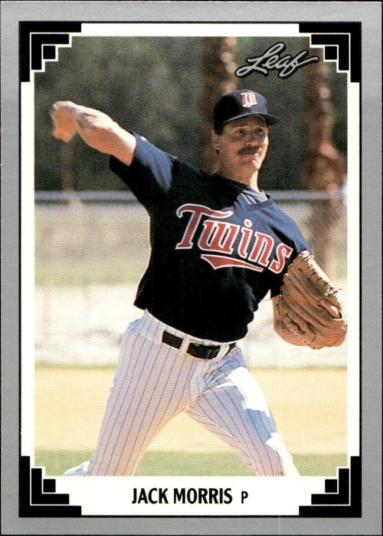 1991 Leaf Jack Morris #294 trading card