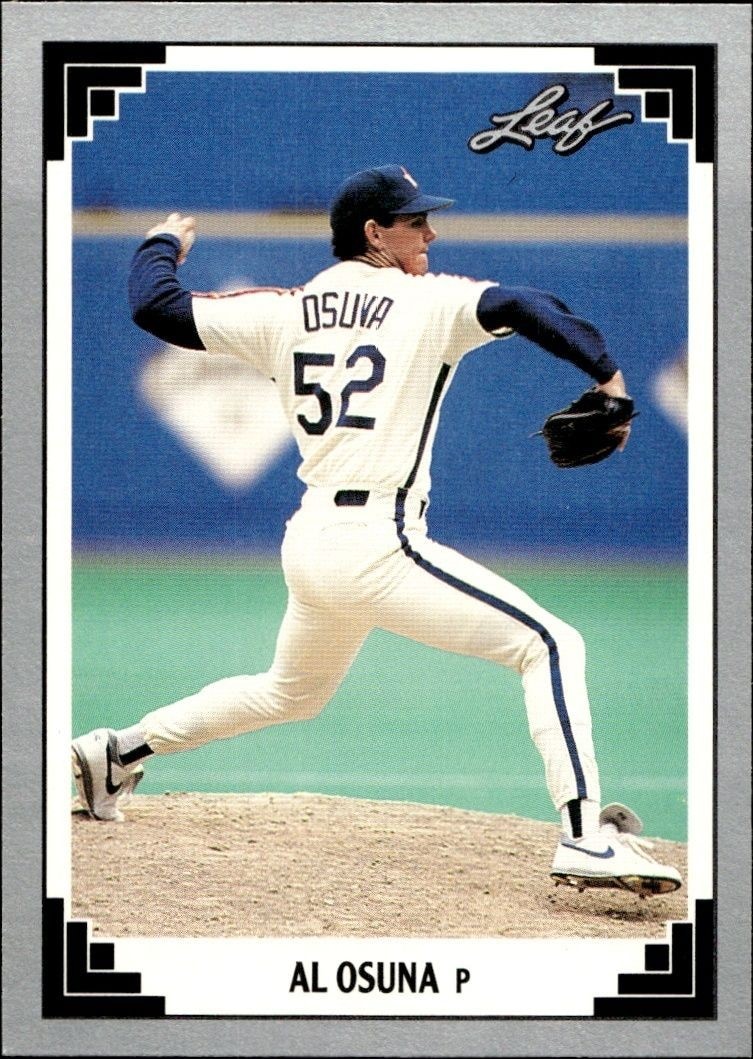 1991 Leaf Al Osuna #492 trading card