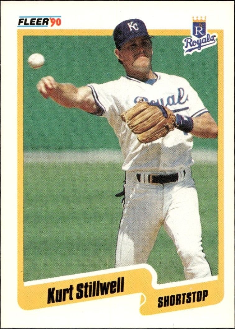 1990 Fleer Kurt Stillwell #118 trading card