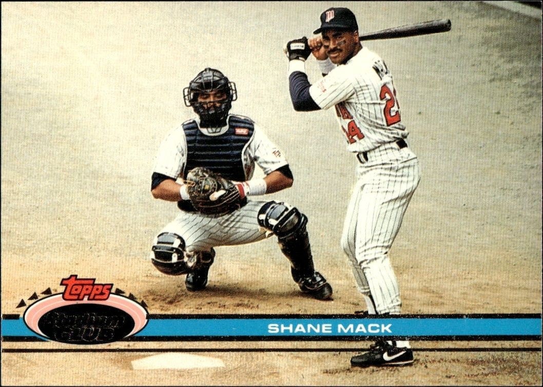 1991 Topps Stadium Club Shane Mack #259 trading card