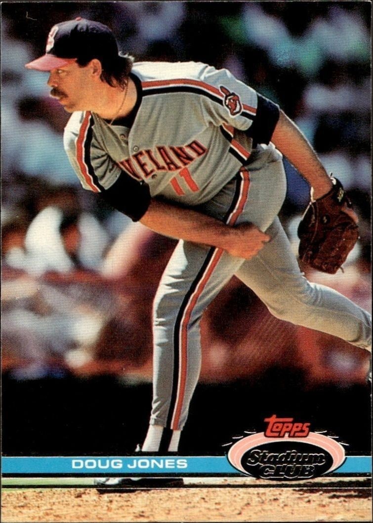 1991 Topps Stadium Club Doug Jones #145 baseball trading card front