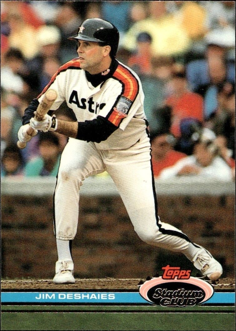 1991 Topps Stadium Club Jim Deshaies #262 trading card