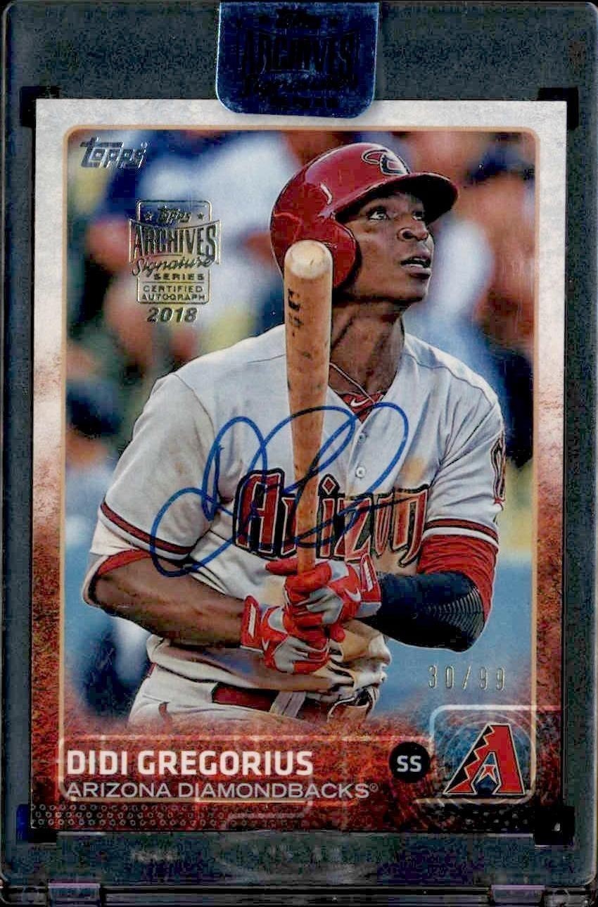 2018 Topps Archives Signature Series Didi Gregorius #172 trading card