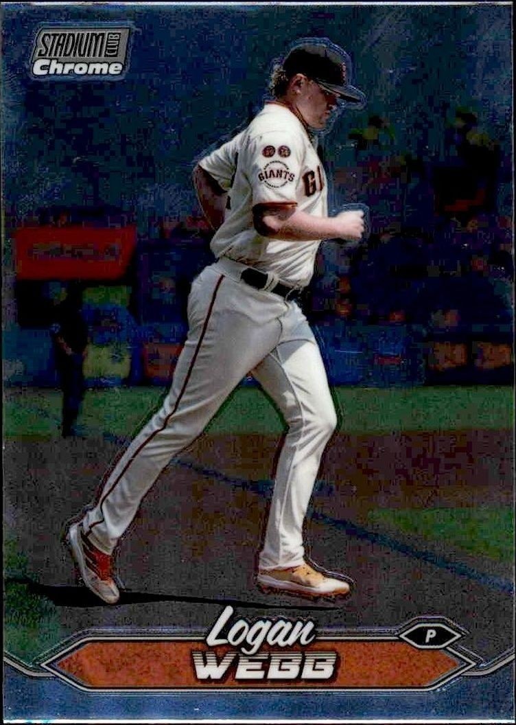 2024 Topps Stadium Club Chrome Logan Webb #288 trading card
