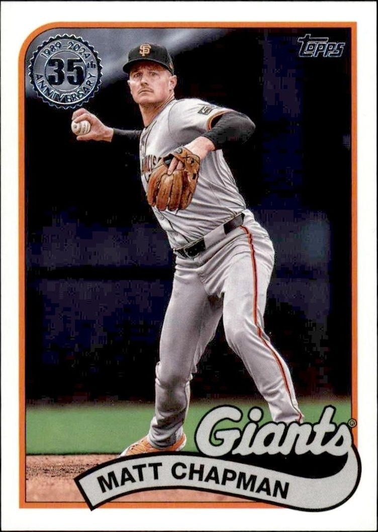 Matt Chapman (1989 Topps 35th Anniversary)