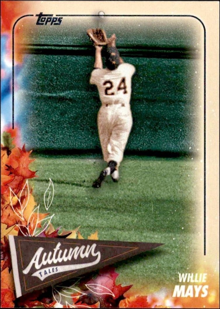 2024 Topps Update Series Willie Mays #AT-18 trading card