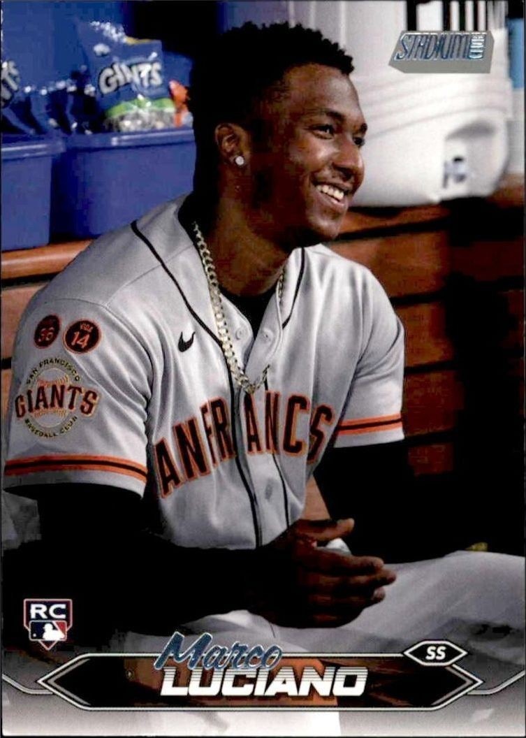 2024 Topps Stadium Club Marco Luciano #224 trading card
