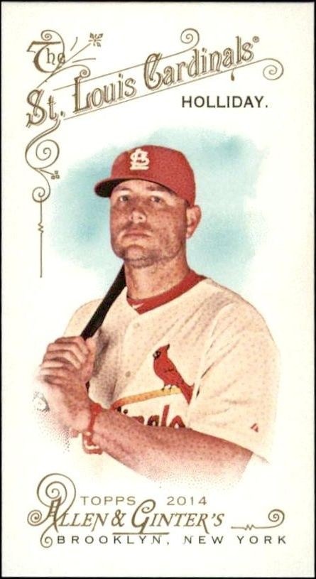 2014 Topps Allen & Ginter Matt Holliday #170 trading card