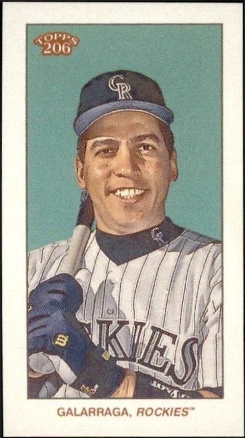 2020 Topps T206 Andres Galarraga trading card