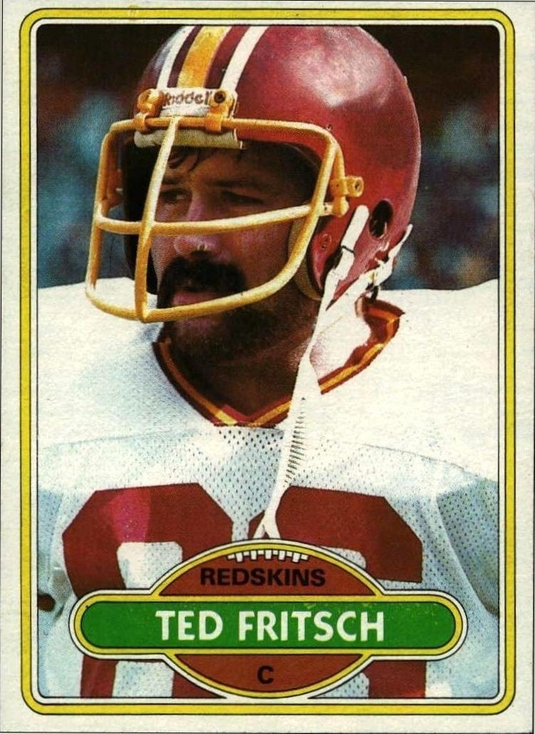 1980 Topps Ted Fritsch #407 football trading card front