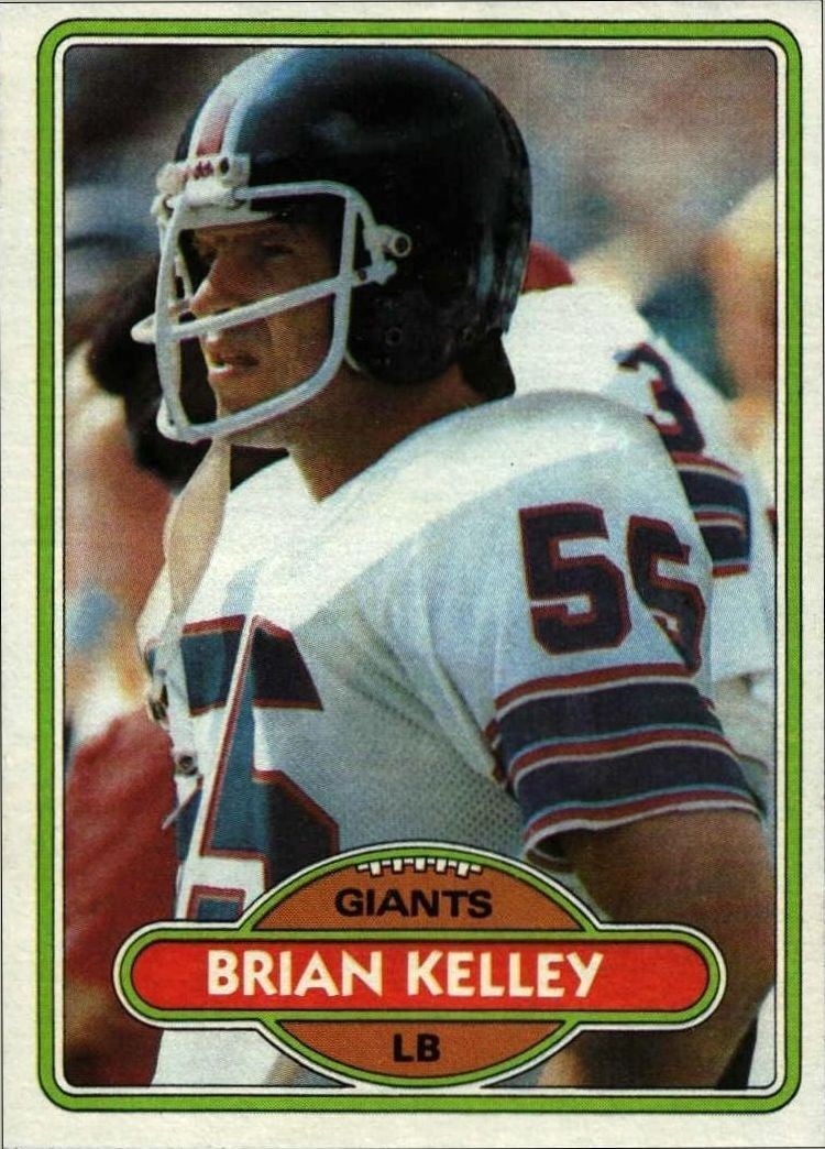 1980 Topps Brian Kelley #504 trading card