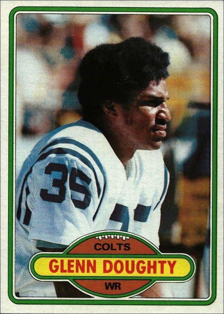 1980 Topps Glenn Doughty #424 trading card