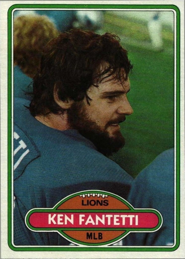 1980 Topps Ken Fantetti #444 trading card