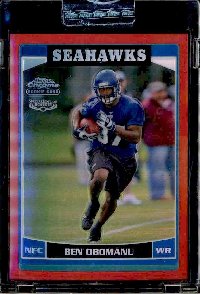2006 Topps Chrome Ben Obomanu #197 trading card