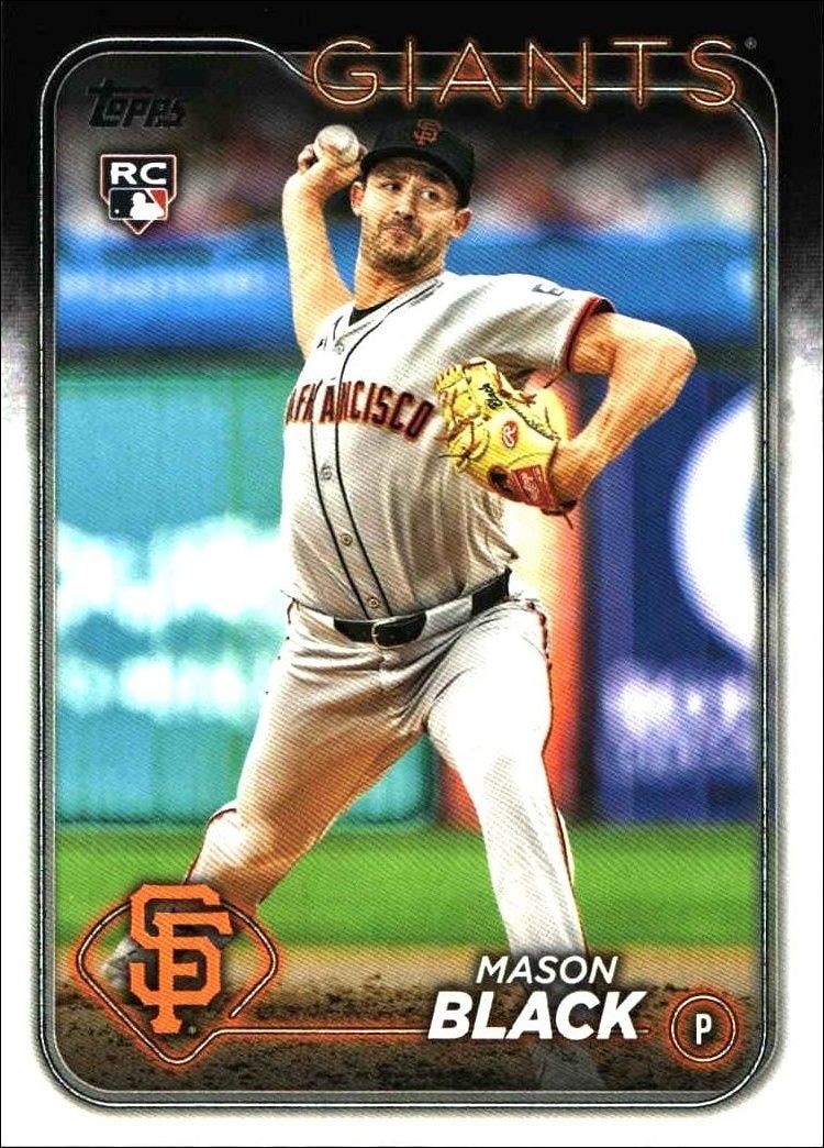 2024 Topps Update Series Mason Black #US179 trading card