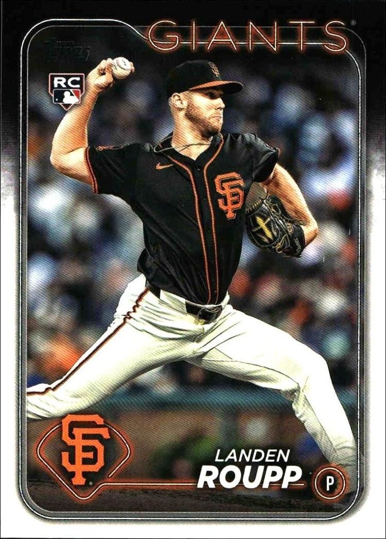 2024 Topps Update Series Landen Roupp #US186 trading card