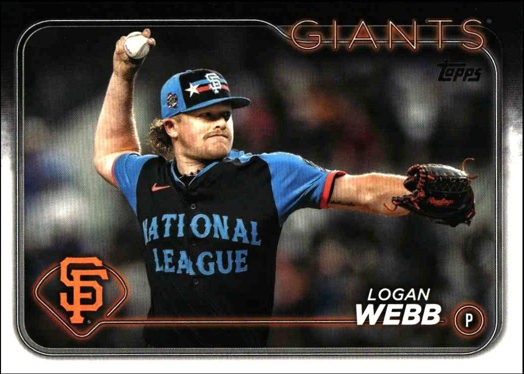 2024 Topps Update Series Logan Webb #ASG-31 trading card