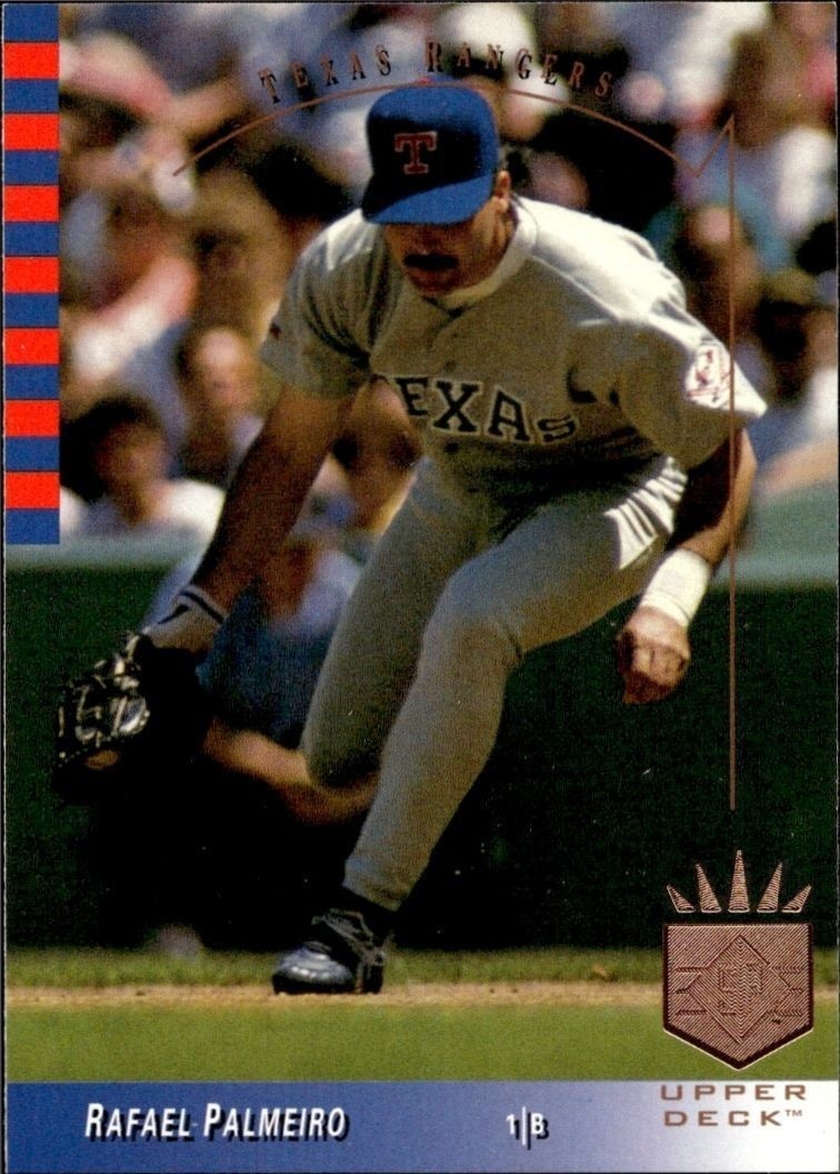 1993 Upper-Deck Sp Rafael Palmeiro #196 trading card