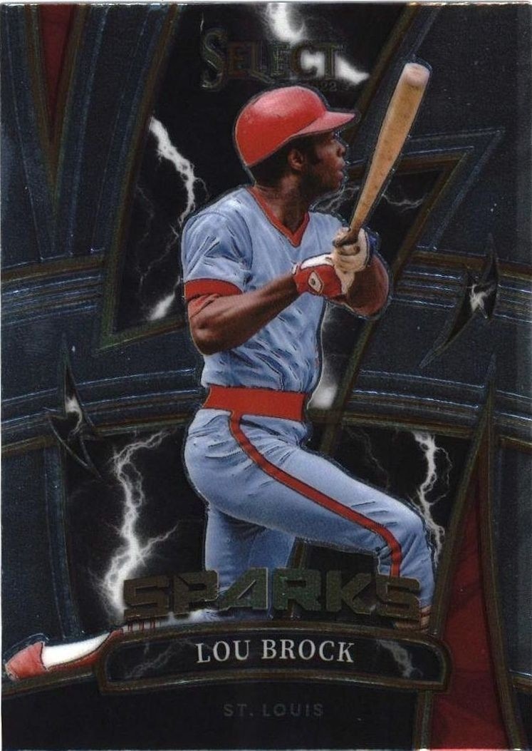 2022 Panini Select Lou Brock #SP8 trading card