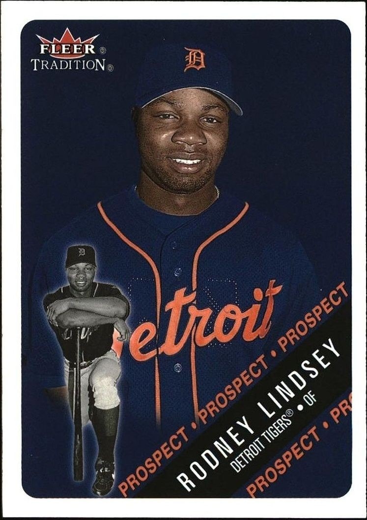 2000 Fleer Tradition Glossy Rodney Lindsey #474 trading card