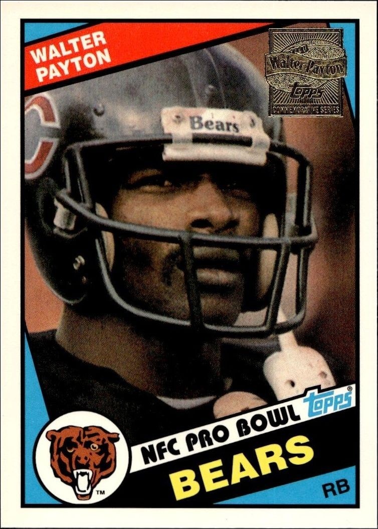 2001 Topps Walter Payton Commemorative Series Walter Payton #228 trading card