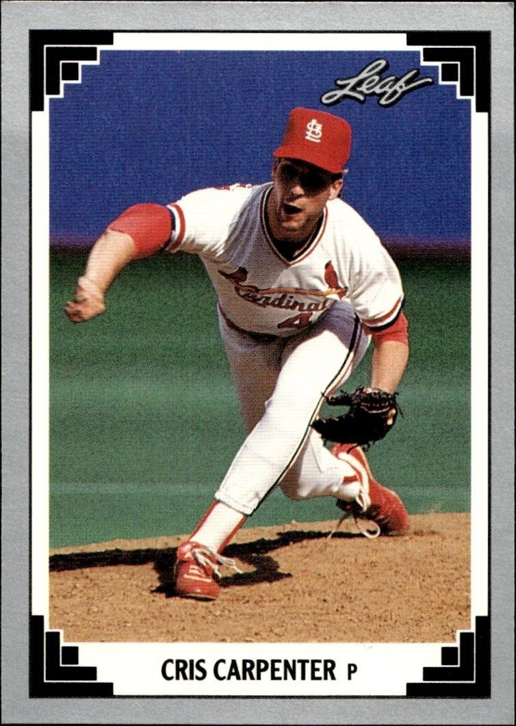 1991 Leaf Cris Carpenter #507 trading card