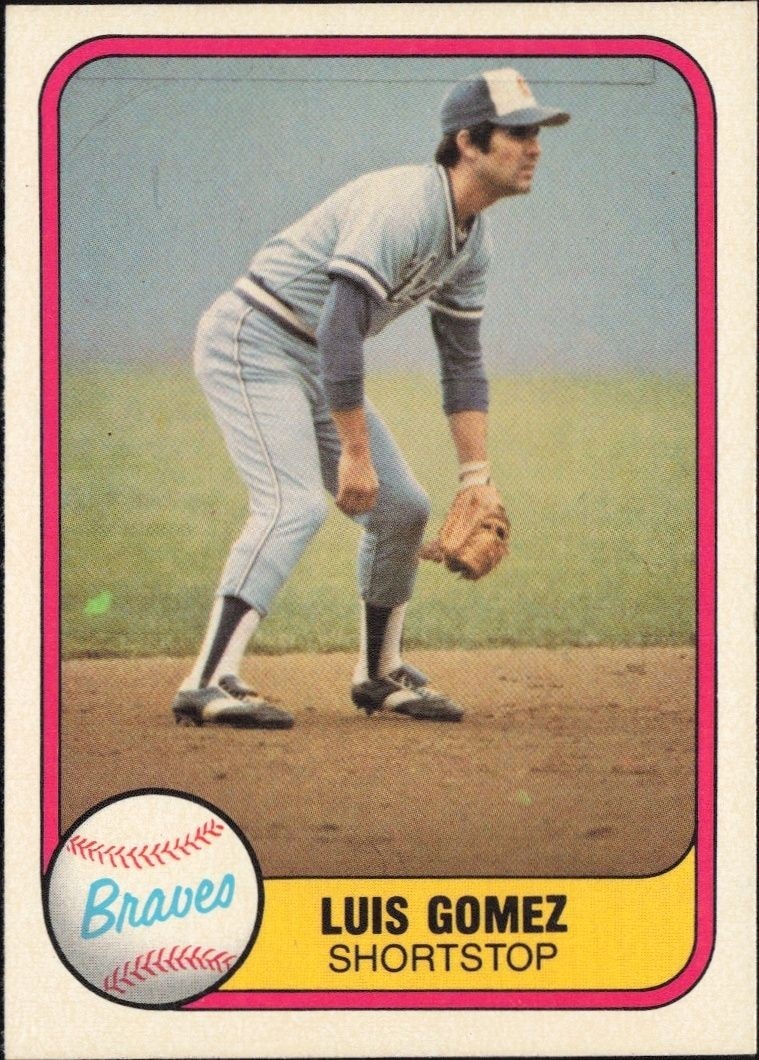 1981 Fleer Luis Gomez #253 trading card