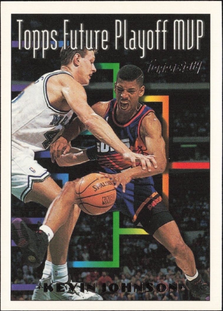 1993-94 Topps Kevin Johnson #207 trading card