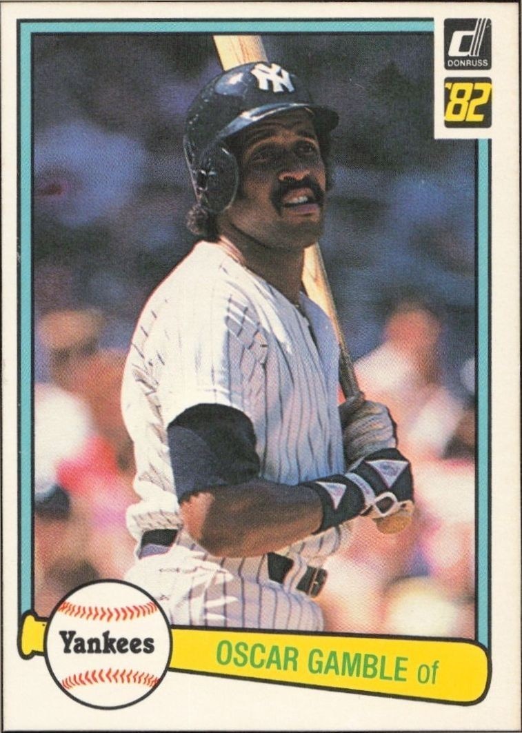 1982 Donruss Oscar Gamble #360 trading card