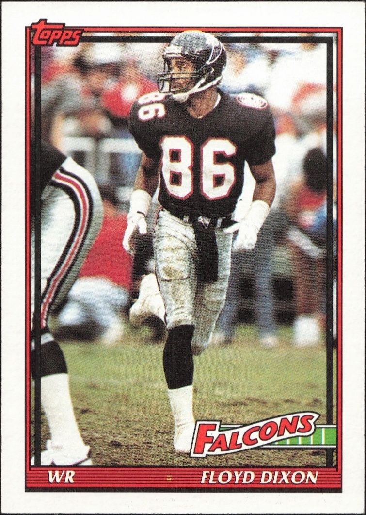 1991 Topps Floyd Dixon #574 trading card