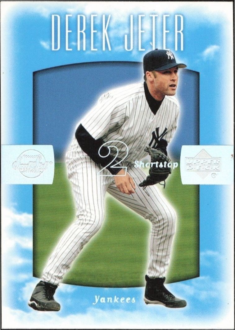 2002 Upper-Deck Sweet Spot Derek Jeter #37 trading card