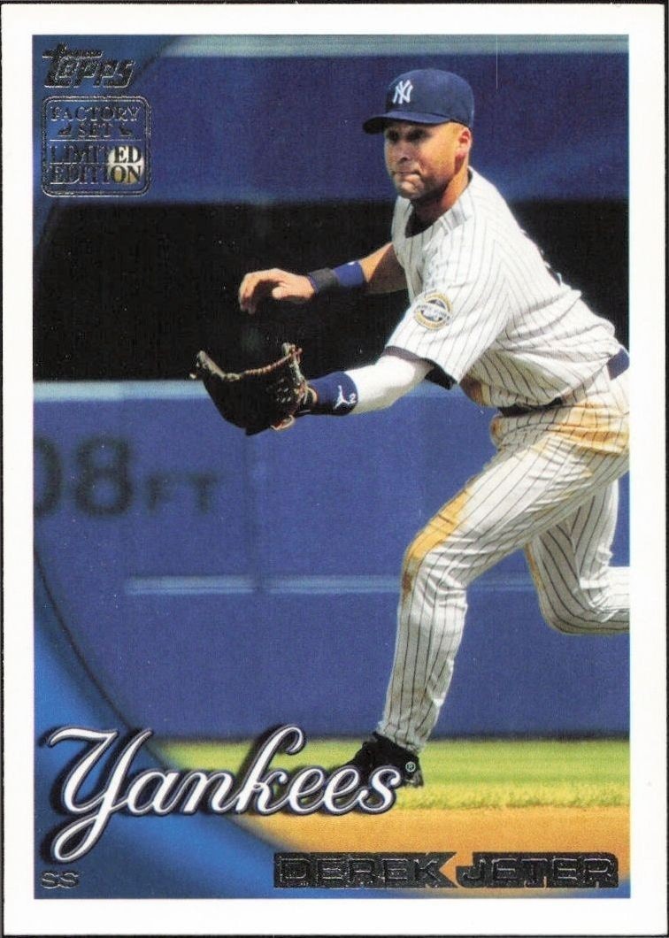 2010 Topps Factory Set Derek Jeter #RS4 trading card