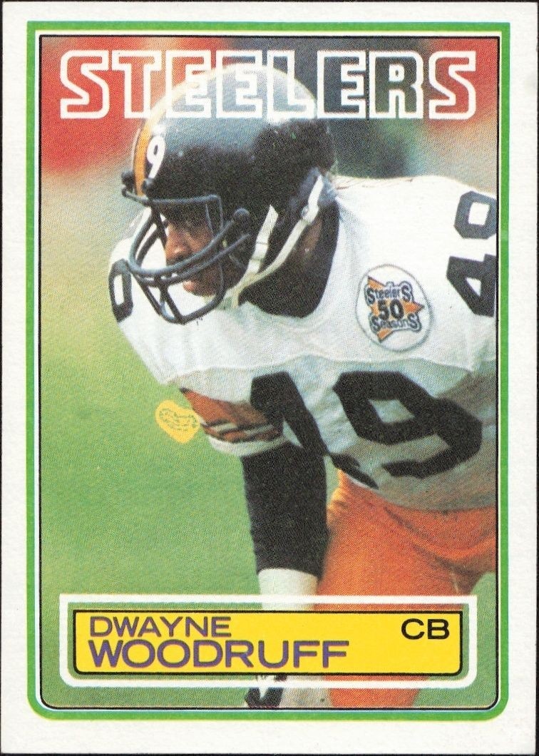 1983 Topps Dwayne Woodruff #369 trading card