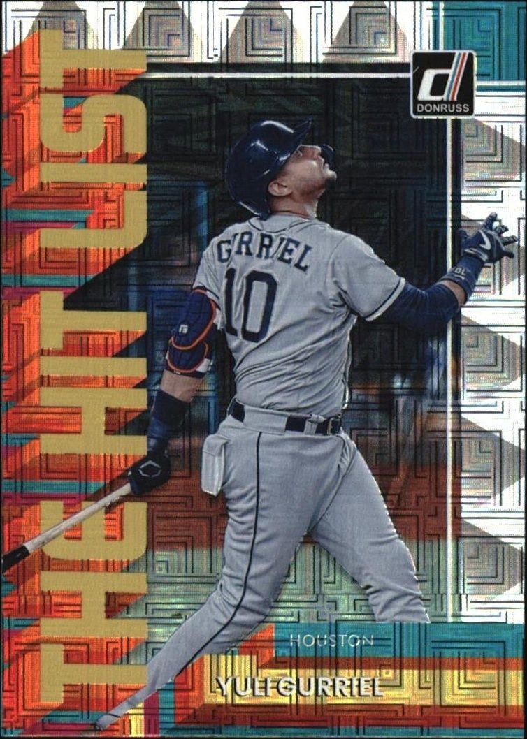 2022 Panini Donruss Yulieski Gurriel #THL-8 trading card