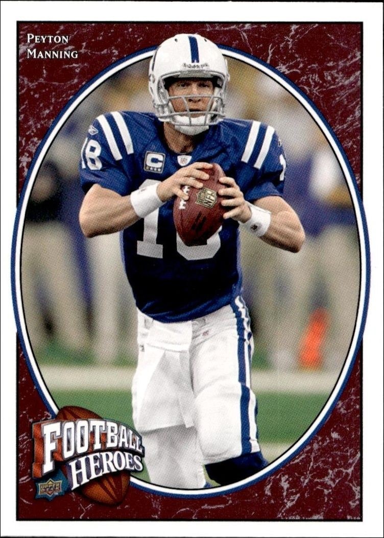 2008 Upper-Deck Peyton Manning #78 trading card