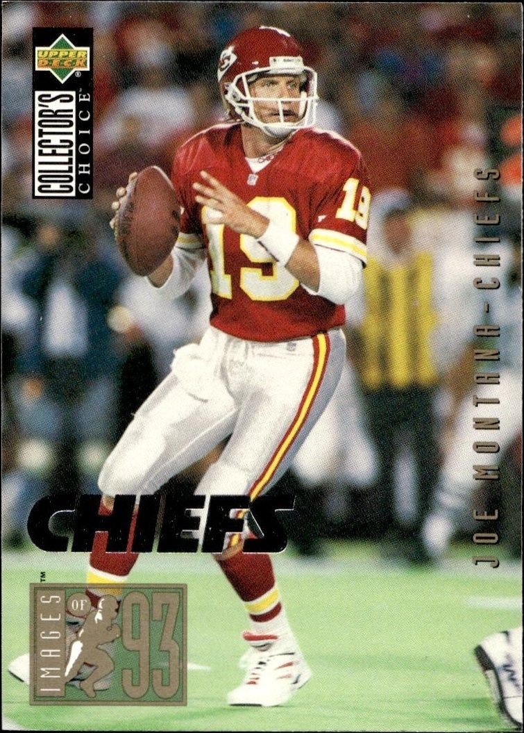 1994 Upper Deck Collector's Choice Joe Montana #36 trading card