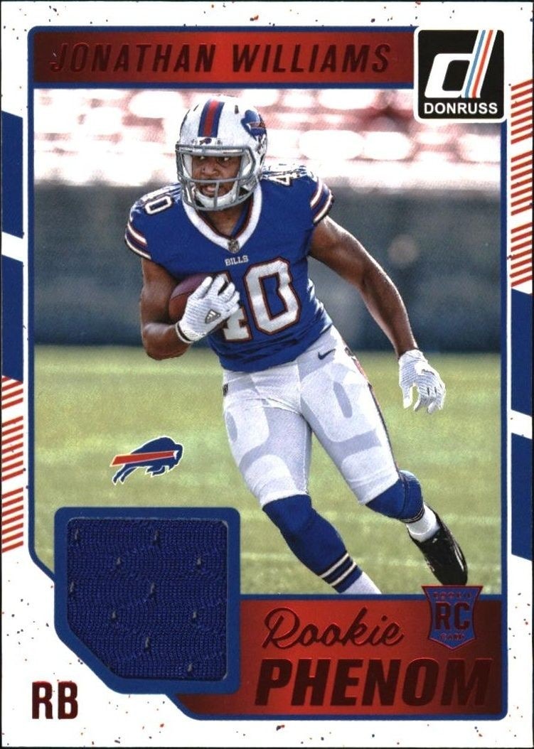 2016 Panini Donruss Jonathan Williams #5 trading card