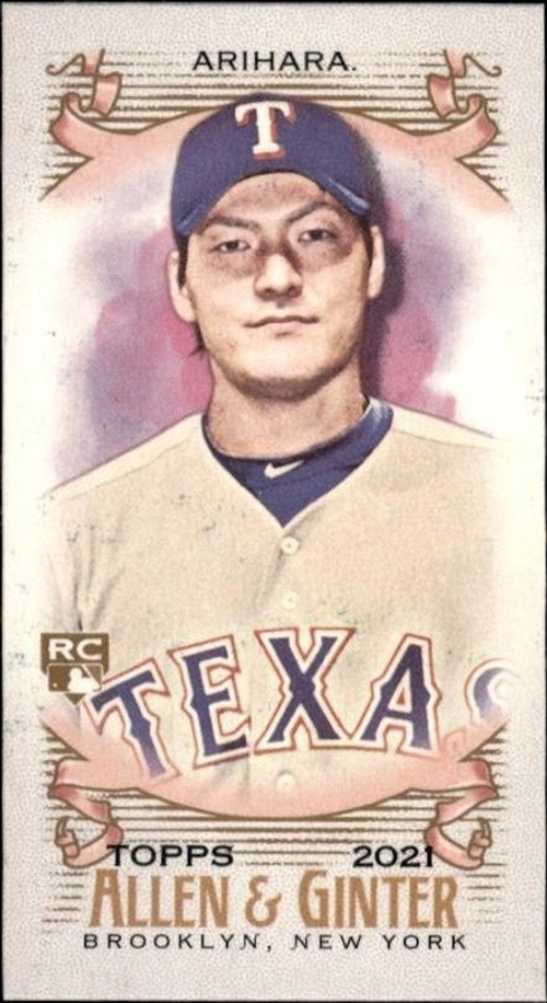 2021 Topps Allen & Ginter Kohei Arihara #202 trading card