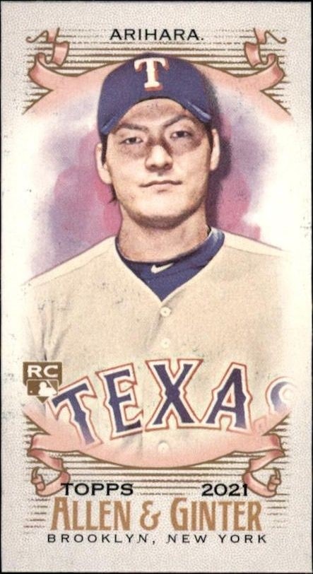 2021 Topps Allen & Ginter Kohei Arihara #202 trading card