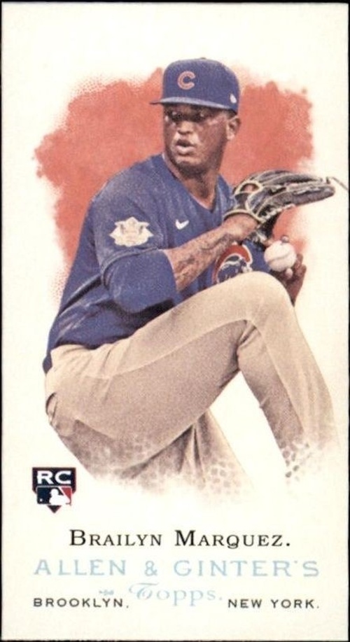 2021 Topps Allen & Ginter Brailyn Marquez #MRD-8 trading card