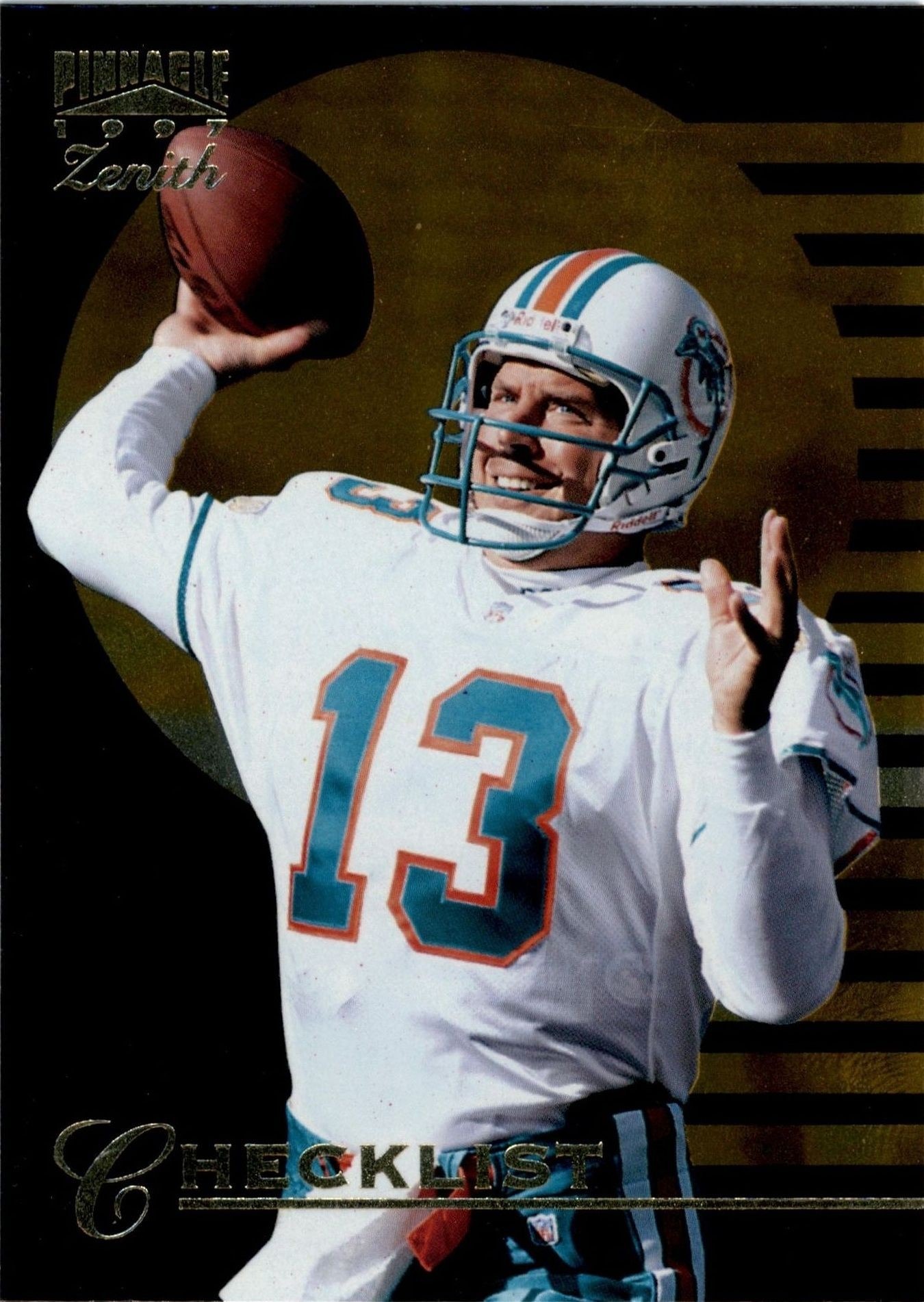 1997 Pinnacle Zenith Dan Marino #150 trading card
