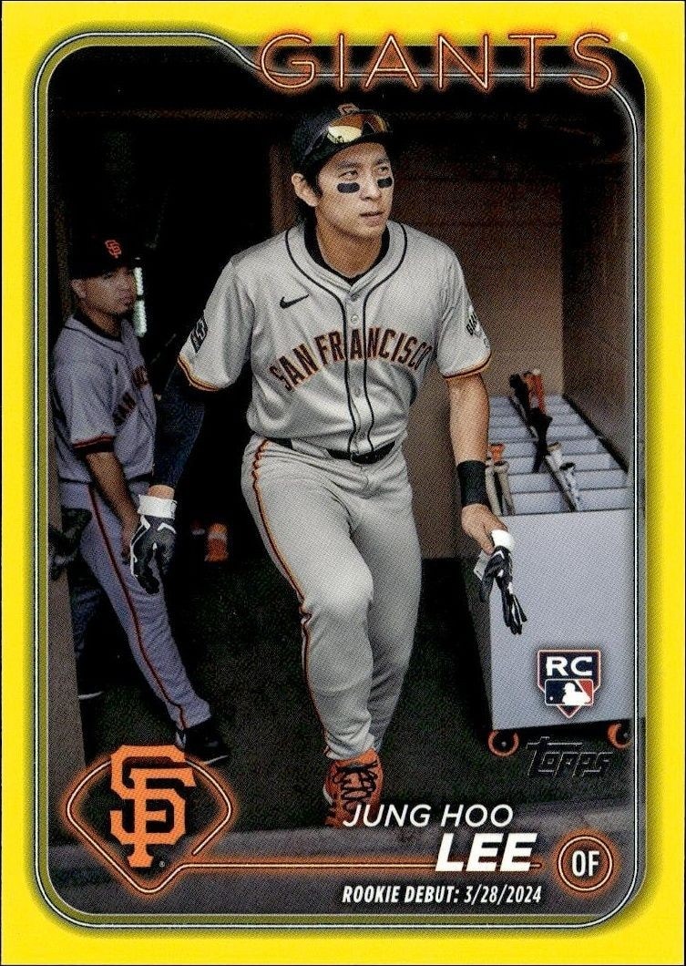 2024 Topps Update Series Jung Hoo Lee #US343 trading card