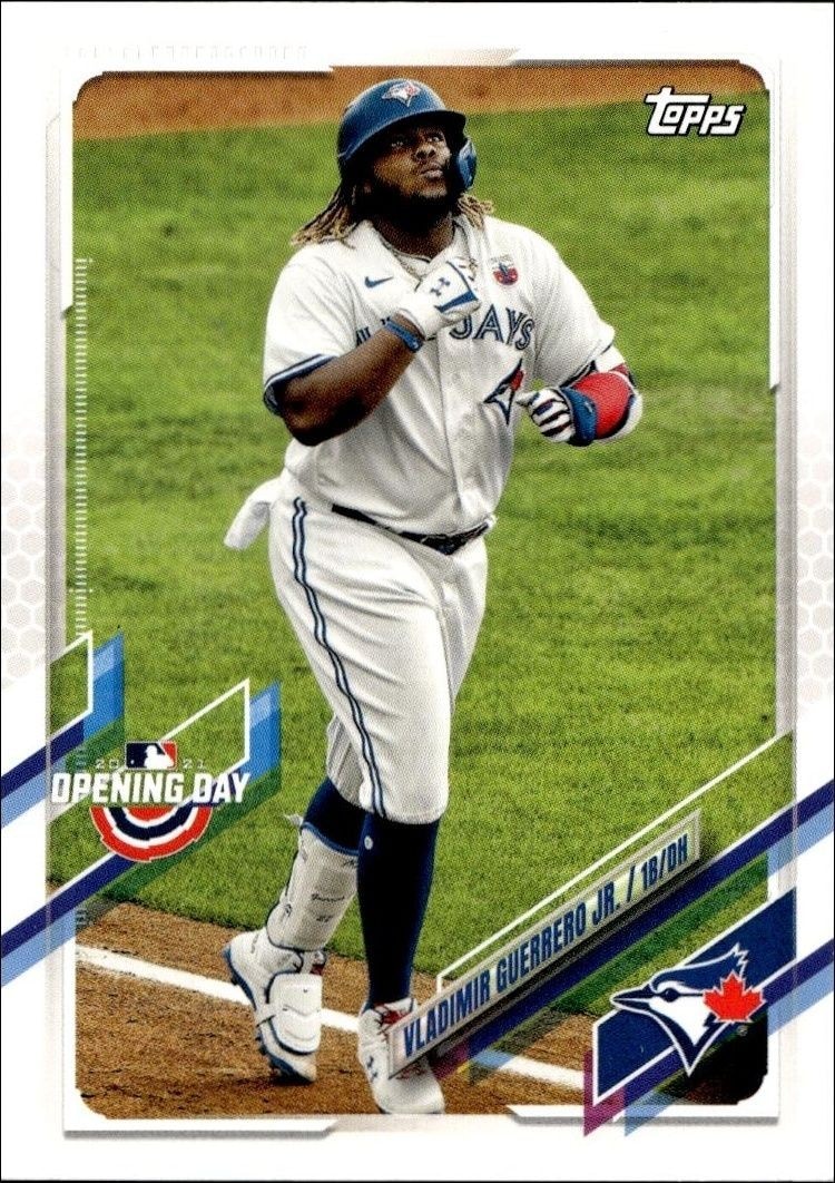 2021 Topps Opening Day Vladimir Guerrero Jr. #141 trading card