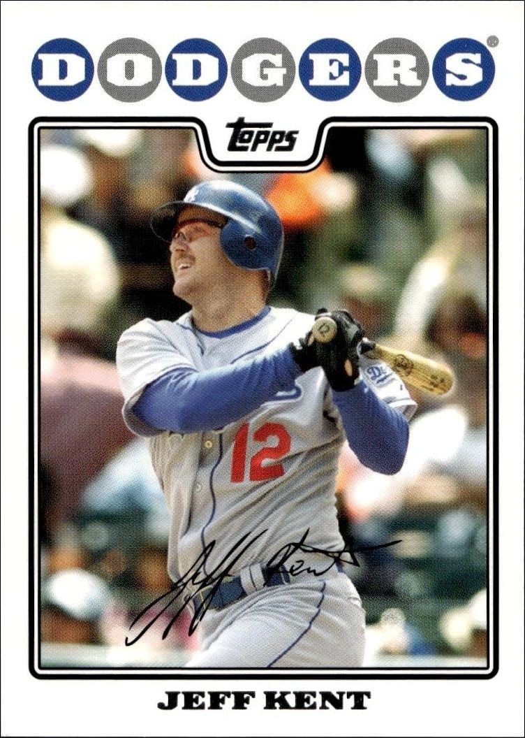 2008 Topps Jeff Kent #207 baseball trading card front