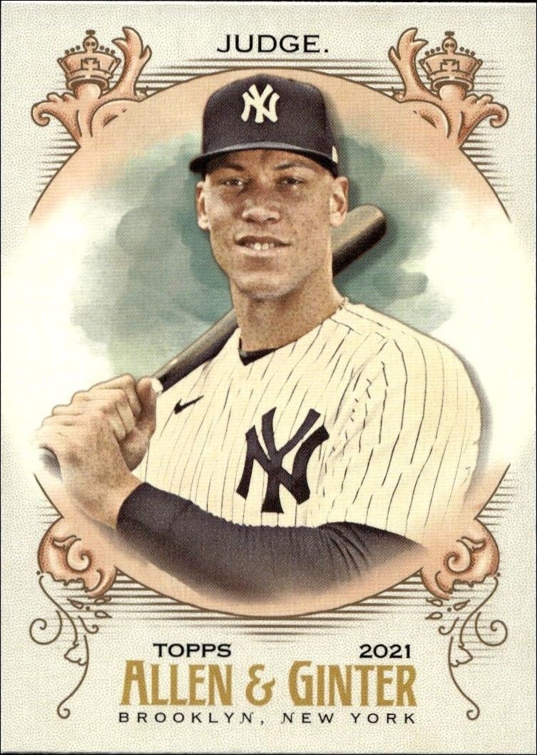 2021 Topps Allen & Ginter Aaron Judge #126 trading card