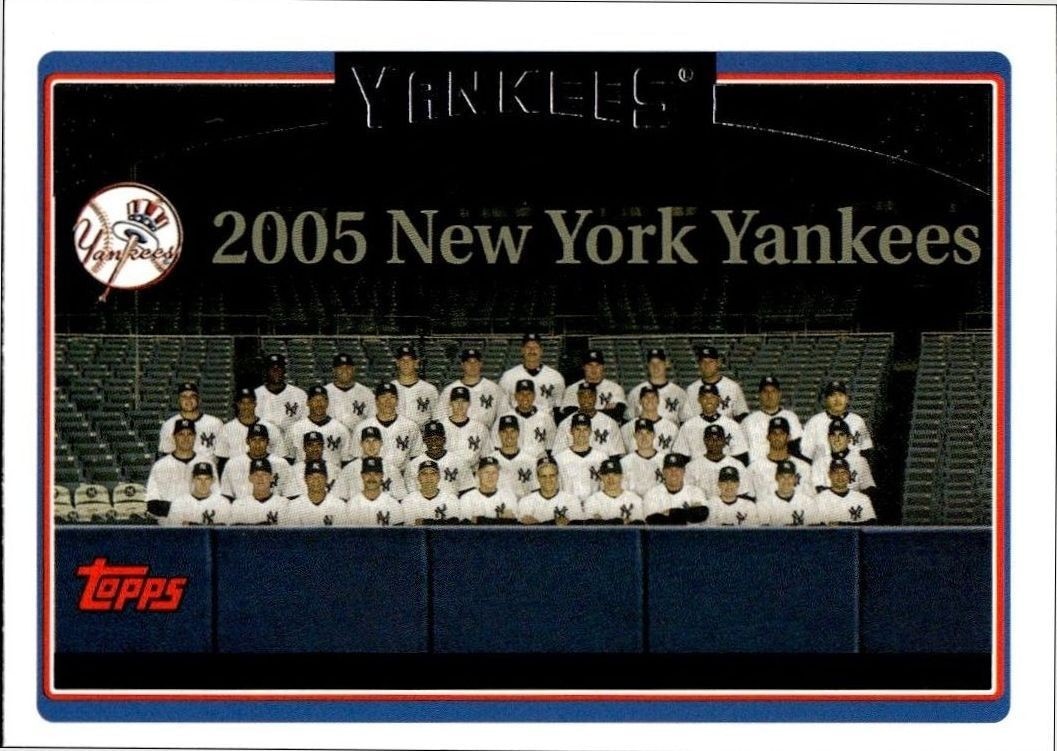2006 Topps New York Yankees #284 trading card