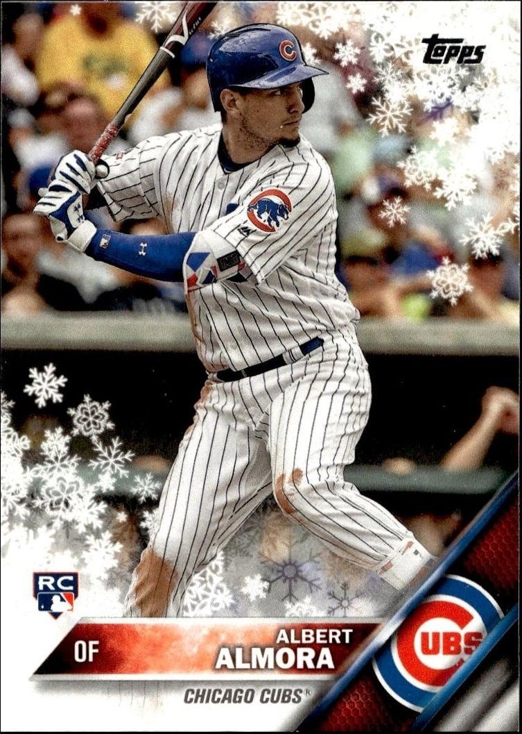 2016 Topps Holiday Albert Almora #HMW94 trading card