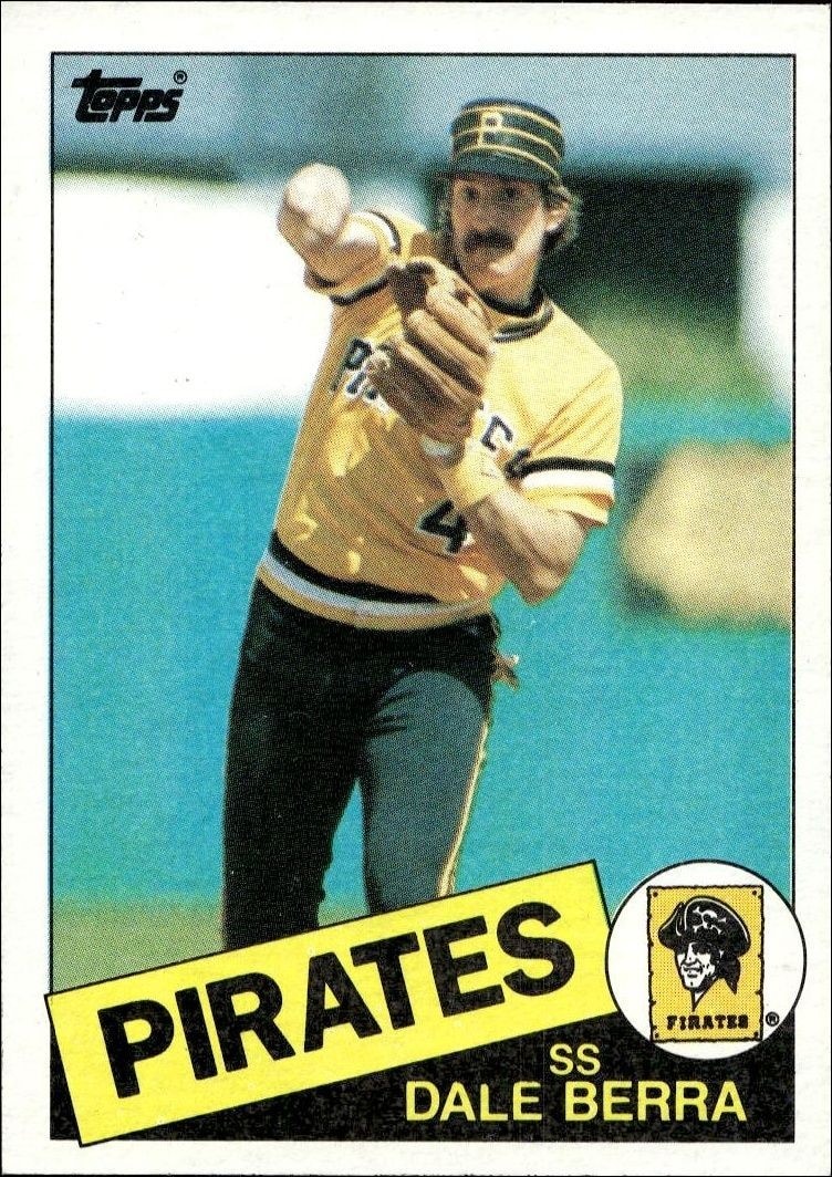 1985 Topps Dale Berra #305 trading card