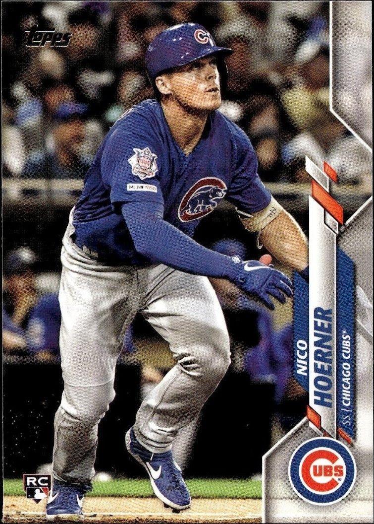 2020 Topps Nico Hoerner #70 trading card
