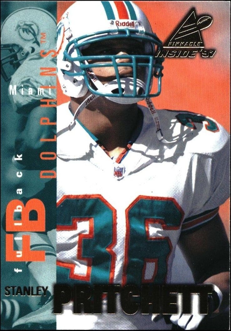 1997 Pinnacle Inside Stanley Pritchett #91 trading card